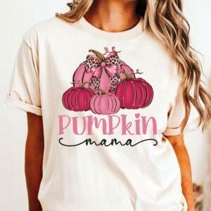 Pumpkin PNG, Autumn Png, Halloween Sublimation Png, Mama Shirt Png, Thanksgiving Png, Coquette Leopard Bow png, Fall Png, Spooky Mama Png,
