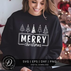 Merry Christmas SVG PNG, Christmas Shirt Svg, Christmas Tree Svg, Christmas Cricut Svg File, Xmas Sublimation, Winter Svg, Retro Holiday Svg