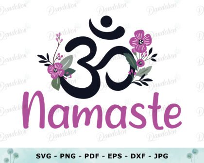 Om Namaste Vector Pack - Printable SVG