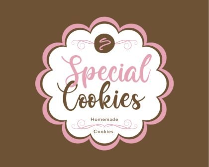 Special Cookie -  Bakery Logo -  Candy Logo -  Cookie Logo -  Cake Logo Design -  Premade Logo -  Handmade Logo Design