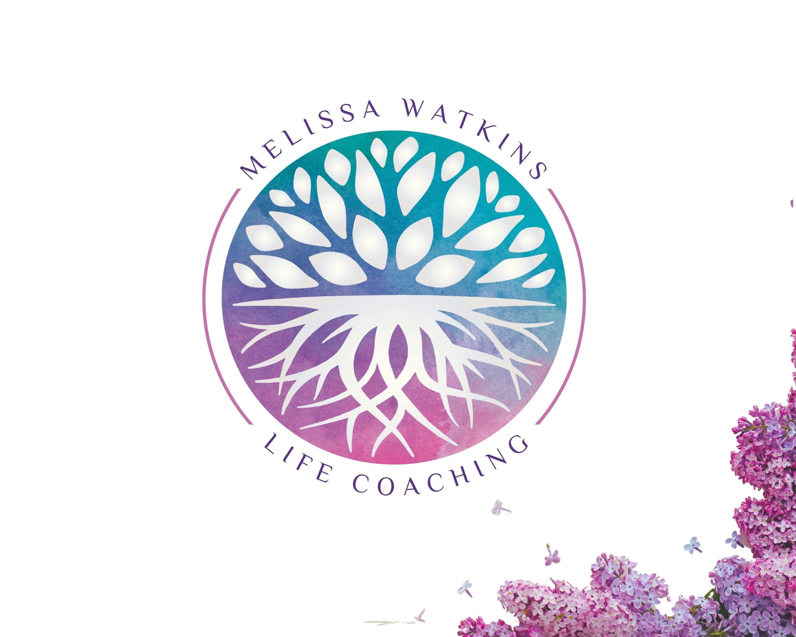 Watercolor Tree Roots -  Tree of life mandala logo -  Wellness Logo -  Life Coaching Logo -  Yoga & Spa Logo -  Premade Logo -  Handmade Art Design