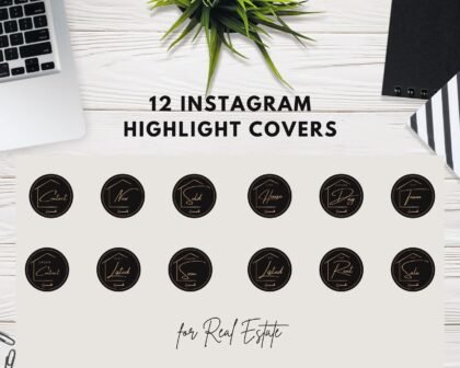 Real Estate Instagram Highlights - 12 IG Highlights for Real Estate Agents - Stamps