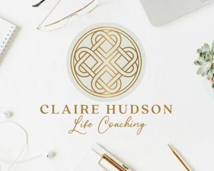 Premade Logo Love Heart Mandala - Sacred Geometry - Flower of Life - Geometric Logo -  Wellness -  Life Coaching -  Mandala Logo Stamp -  Yoga Logo