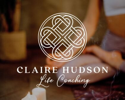 Premade Logo Love Heart Mandala - Sacred Geometry - Flower of Life - Geometric Logo -  Wellness -  Life Coaching -  Mandala Logo Stamp -  Yoga Logo
