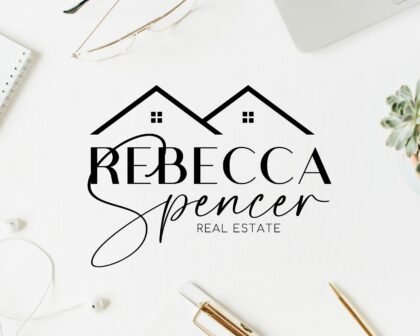 Real Estate Logo Design - Branding Kit: Main Logo -  Sub Logos and Watermarks -  Logo Stamps - High-Quality Branding for Real Estate Agents
