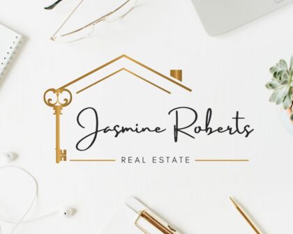 PREMADE BROKER LOGO -  Real Estate Logo Design for Agents -  Submark and Watermarks All Included -  High-Quality Branding for Real Estate Agents