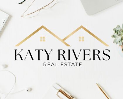 Premade Real Estate Logo Designs - Golden and Black Logo -  Sub-Logo and Watermarks - High-Quality Branding for Real Estate Agents