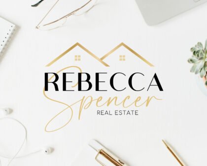 Real Estate Logo Design - Branding Kit: Main Logo -  Sub Logos and Watermarks -  Logo Stamps - High-Quality Branding for Real Estate Agents