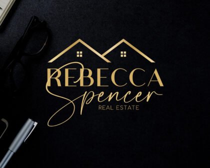Real Estate Logo Design - Branding Kit: Main Logo -  Sub Logos and Watermarks -  Logo Stamps - High-Quality Branding for Real Estate Agents
