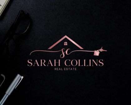 Real Estate Premade Logo Design -  Logo -  Submark and Watermark -  Branding for Real Estate Agents -   Logo Stamps -  High-Quality Branding
