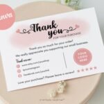 Thank You for your order Mockup