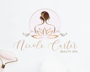 PREMADE LOGO DESIGN, Branding for Beauty, Wellness, Spa, Yoga, Boutique, Life Coach - I will customize this logo for you. Professional Logos (Copy)