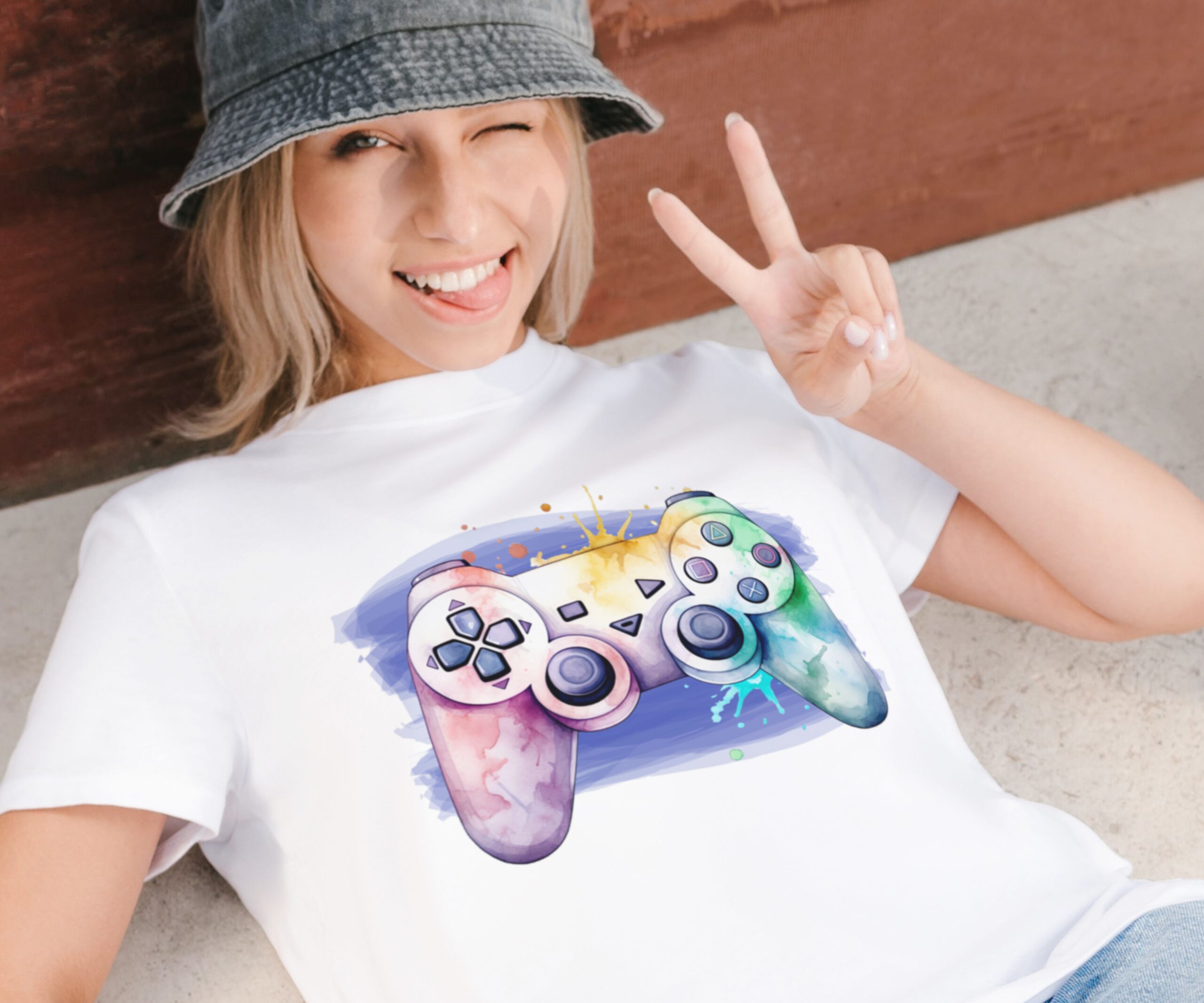 PNG for Sublimation - GAME PAD Art Design for Transfer, Shirt, Wall Art, Gamer Roon, Kids, etc. - 300dpi High-Resolution - Instant Download (Copy)