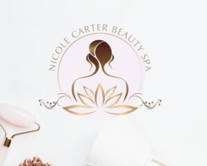 PREMADE LOGO DESIGN, Branding for Beauty, Wellness, Spa, Yoga, Boutique, Life Coach - I will customize this logo for you. Professional Logos