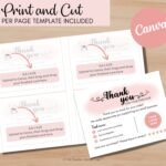 4 cards per page mockup