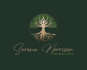 Tree of Life Logo, Yoga Logo. Premade Logo for Wellness Life Coaching, Psychology, Circle of Life Logo, Human Roots, Spa Logo, Cosmetic Logo