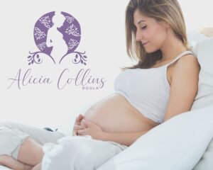 Doula Logo Design, Feminine Logo, Birth-doula Logo, Doula PNG, SVG, PDF, Signature Logo, Pregnancy Logo, Midwife Logo, Premade Logo Design