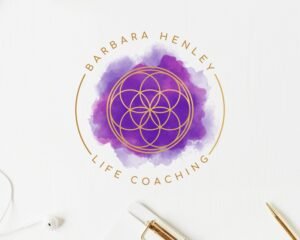 Premade Logo Design Wellness Life Coaching, Signature Logo. Flower of Life, Watercolor, Yoga, Spa, Psychology, Cosmetic Logo - Brand Design