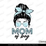 PNG for Sublimation Mom of Boys.