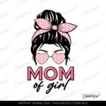 Mom of Girls Print Design