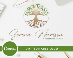 Tree Of Life Human Tree Circle Logo