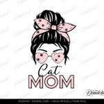 Cats Mom PNG Mockup