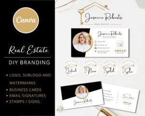 Real Estate Logo and Marketing Materials