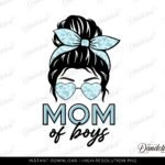 PNG for Sublimation, Mom of Boy.