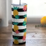 Tumbler Pineapple Pattern