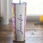 Rainbow Butterfly Tumbler