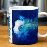 Best Dad Ever Love Soccer Mug Design