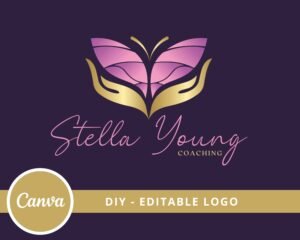 Hand Butterfly Logo