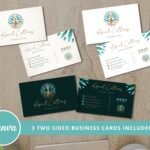 Healing Coach Logo Teal Green - Branding Kit