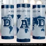 World's Best Dad PNG File