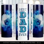 Best Dad Ever Love Soccer Tumbler