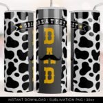 Greatest Dad Tumbler Design