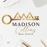 Signature Logo, House Key, Golden Logo