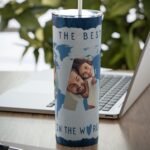 The Best Dad Photo Tumbler